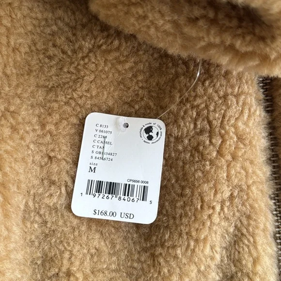 NWT Free People Get Cozy Teddy Jacket. $168. M